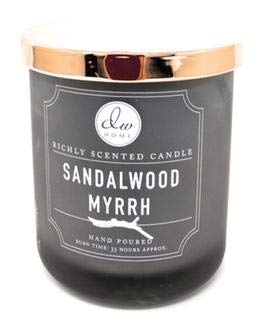 DW Home Sandalwood Myrrh Medium Single Wick Copper Lid