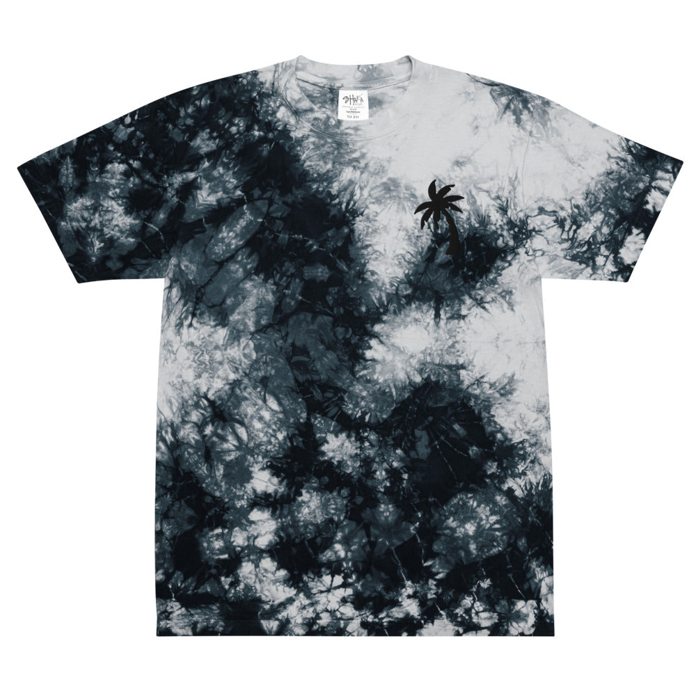 California Palm Oversized tie-dye t-shirt