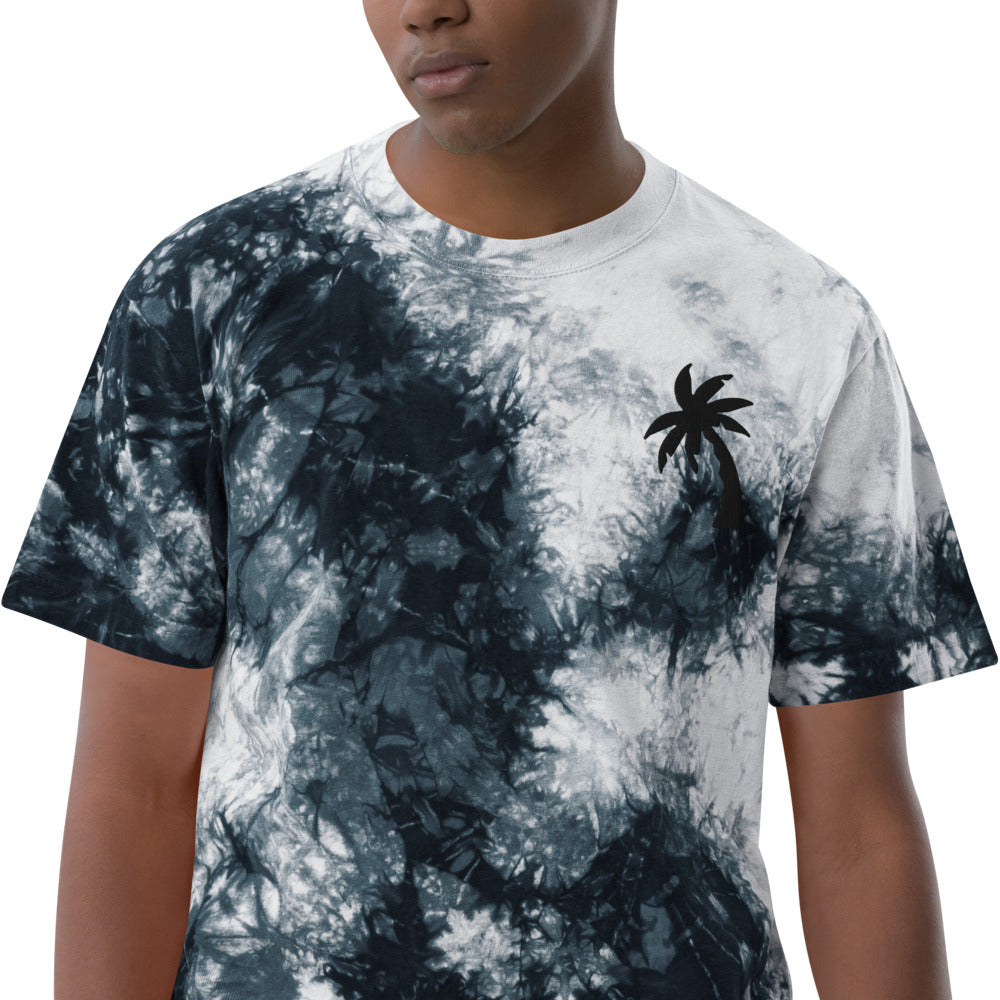 California Palm Oversized tie-dye t-shirt