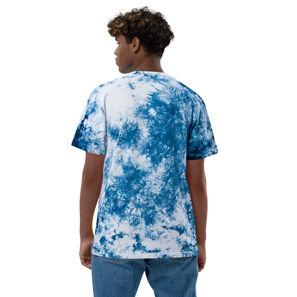 California Palm Oversized tie-dye t-shirt